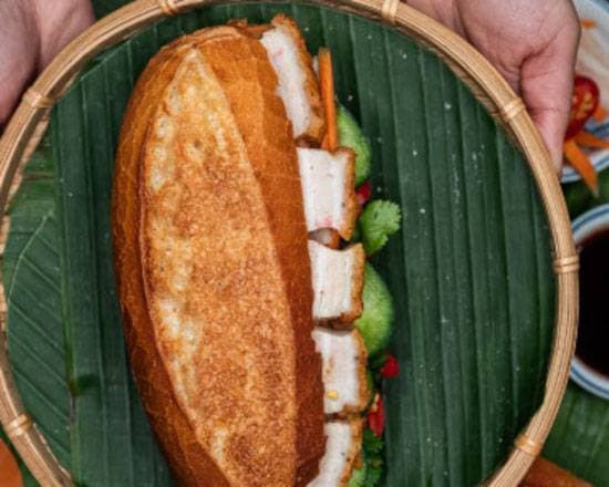 Bánh mì porc croustillant