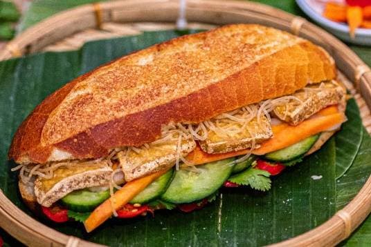 Bánh mì végétarien