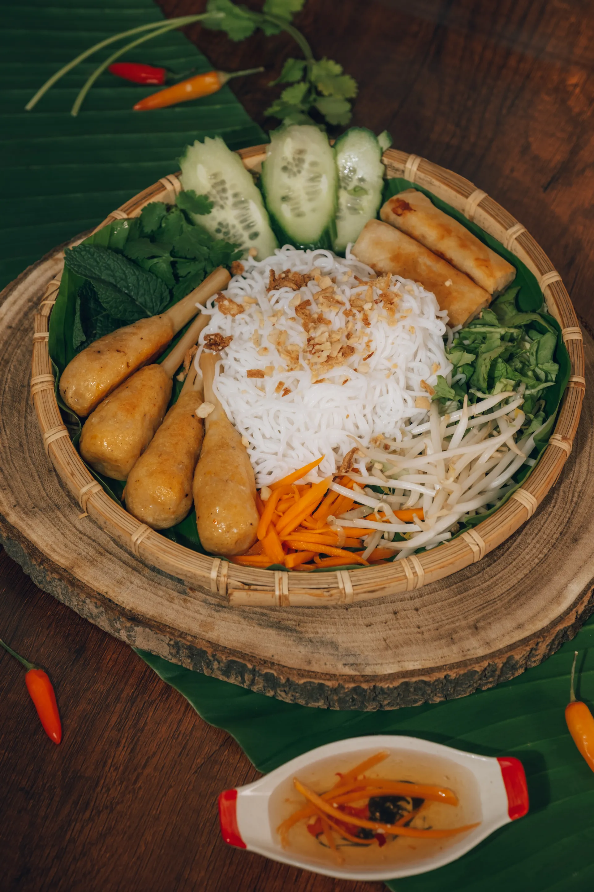 Bún chả tôm de Ginko