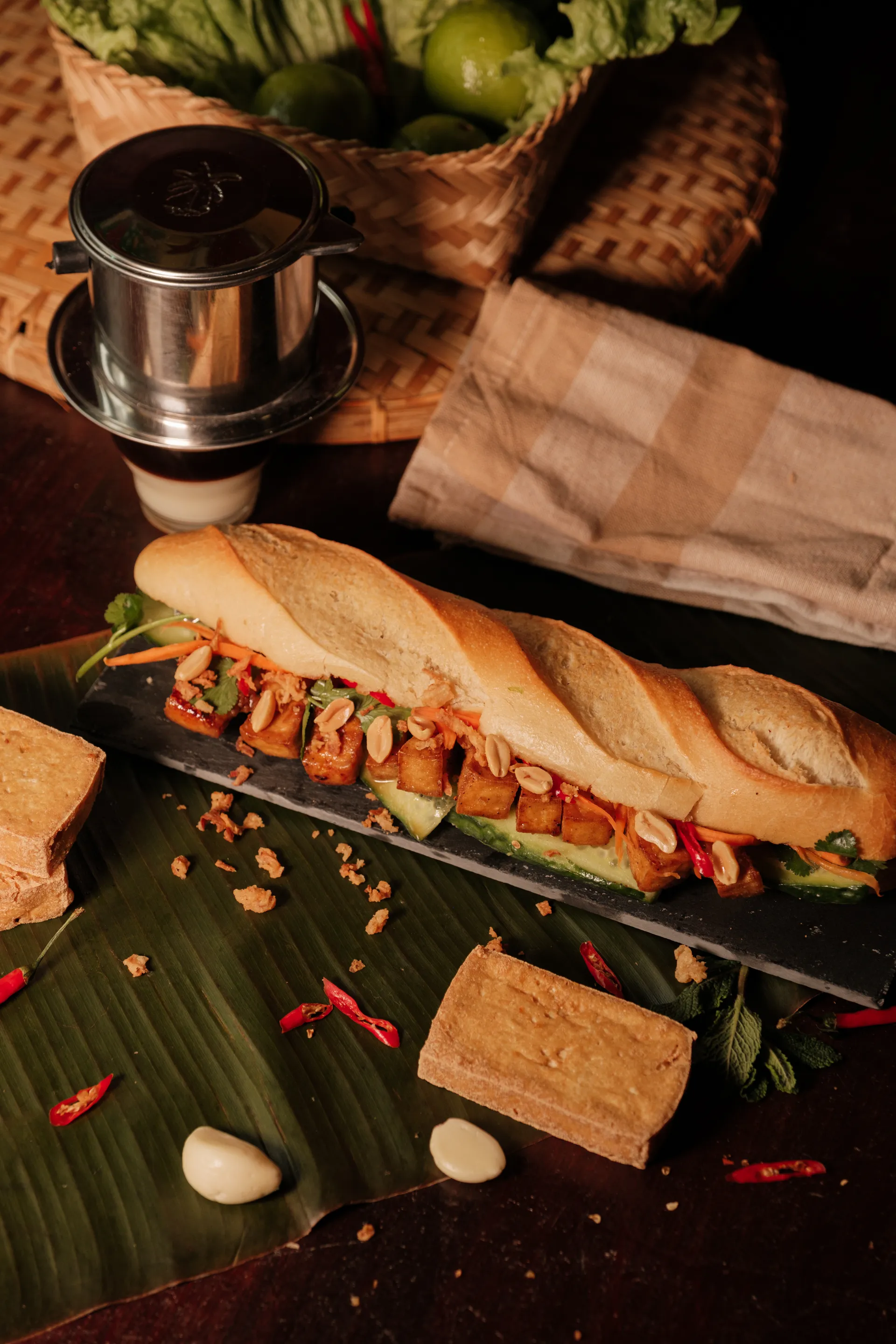 Bánh mì végétarien