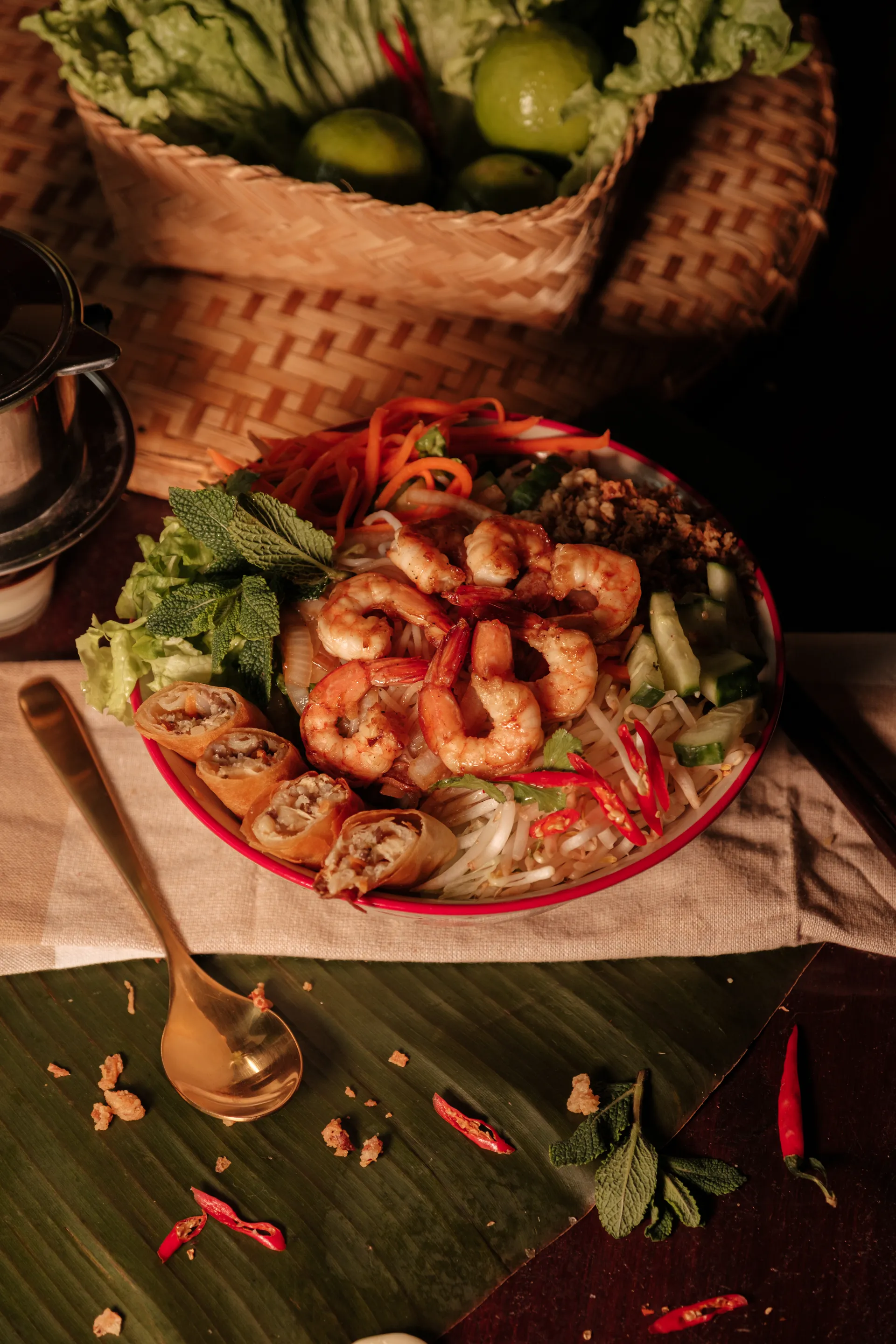 Bun Crevettes Nems